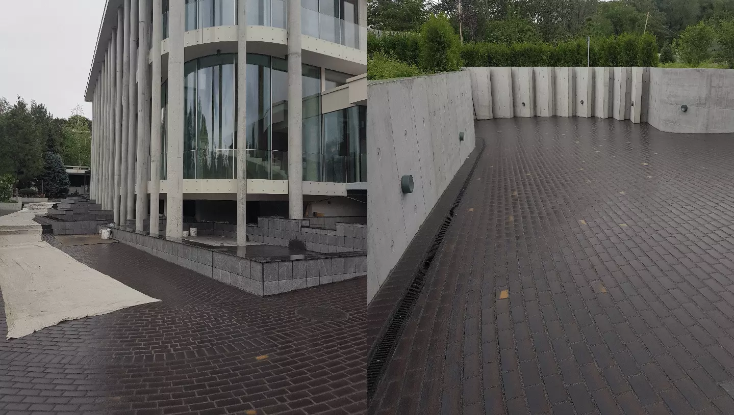 Благоустройство территории - резиденция ул. Кастеева